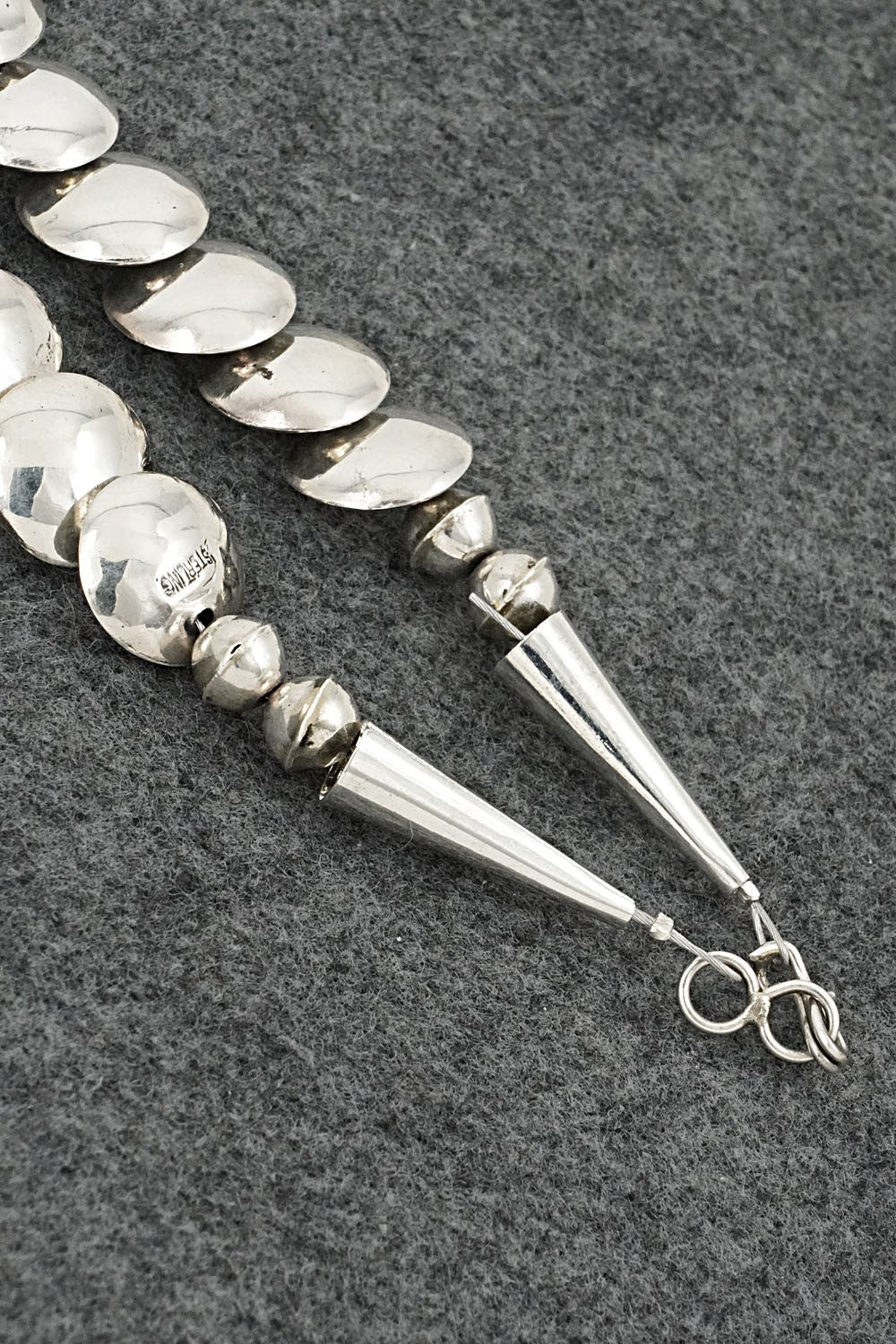 Turquoise & Sterling Silver Necklace and Earrings Set - Tim Thompson