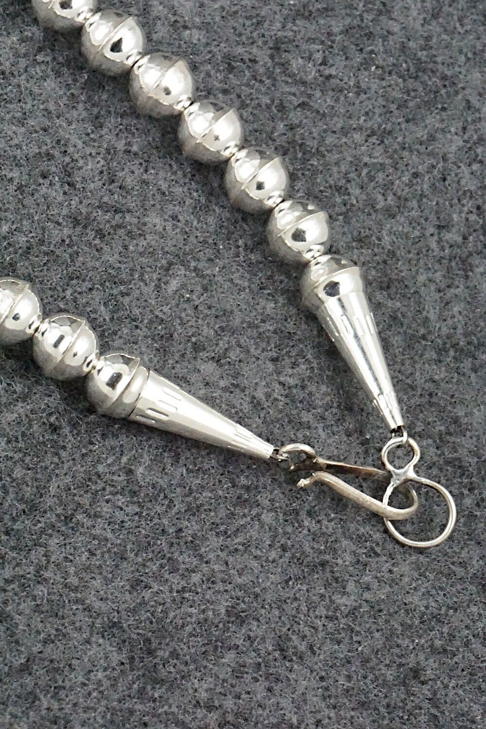 Turquoise & Sterling Silver Squash Blossom Set - Phil Garcia
