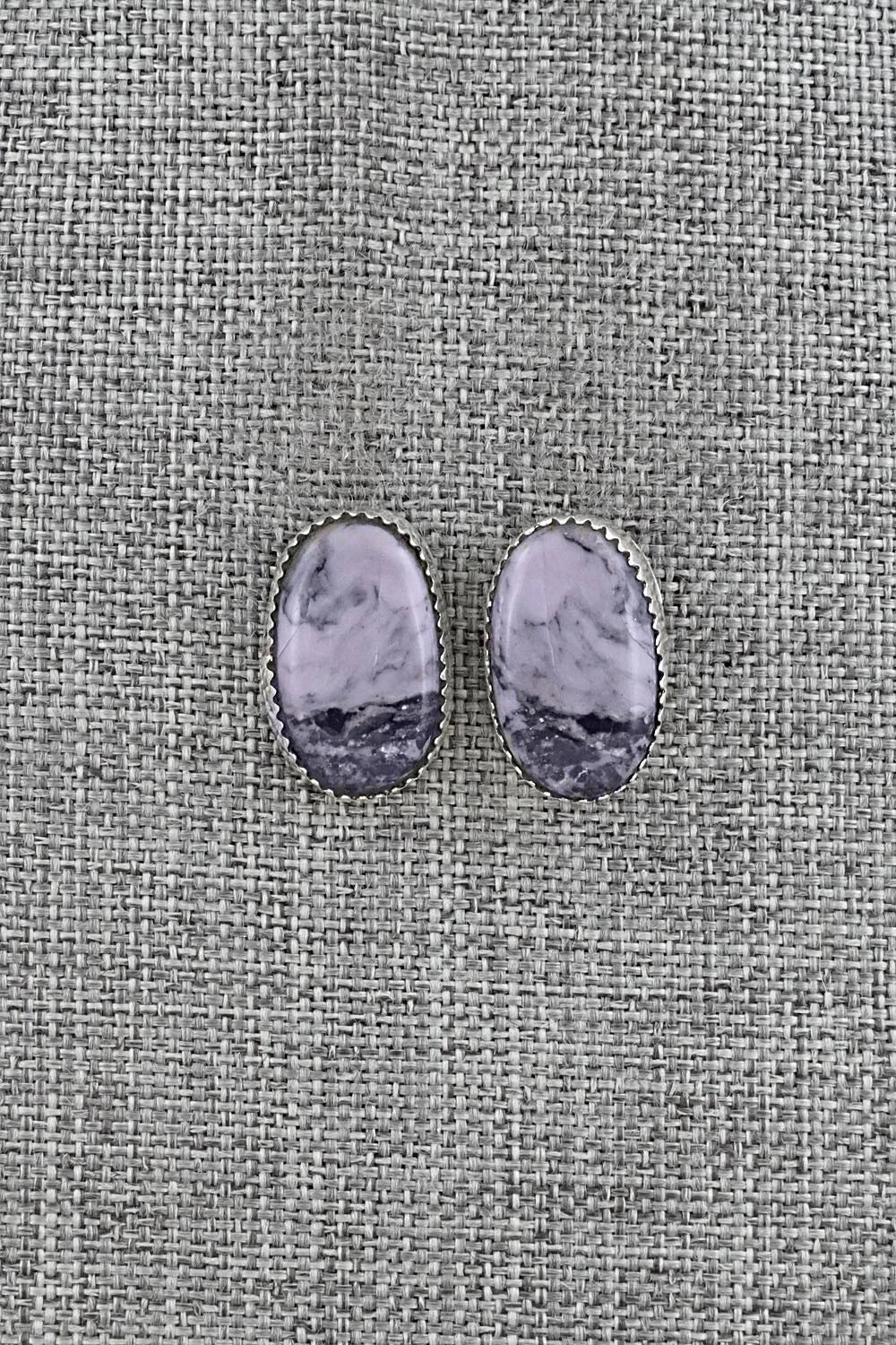 Morado & Sterling Silver Earrings - Murray Hannaweeka