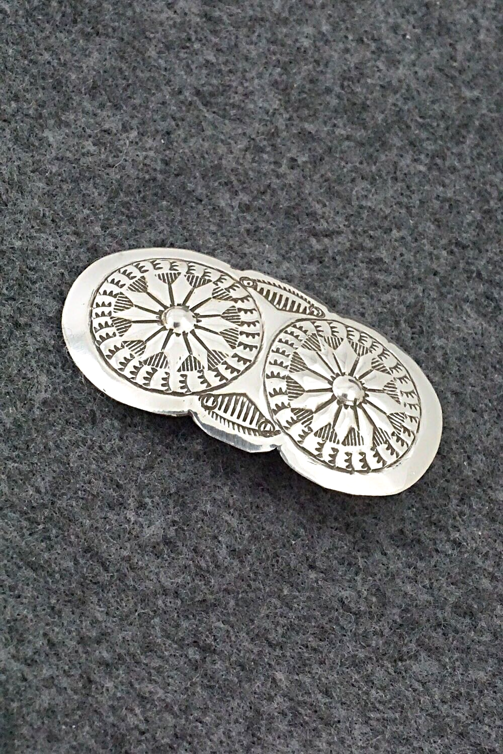 Sterling Silver Hair Barrette - Arlene Soce