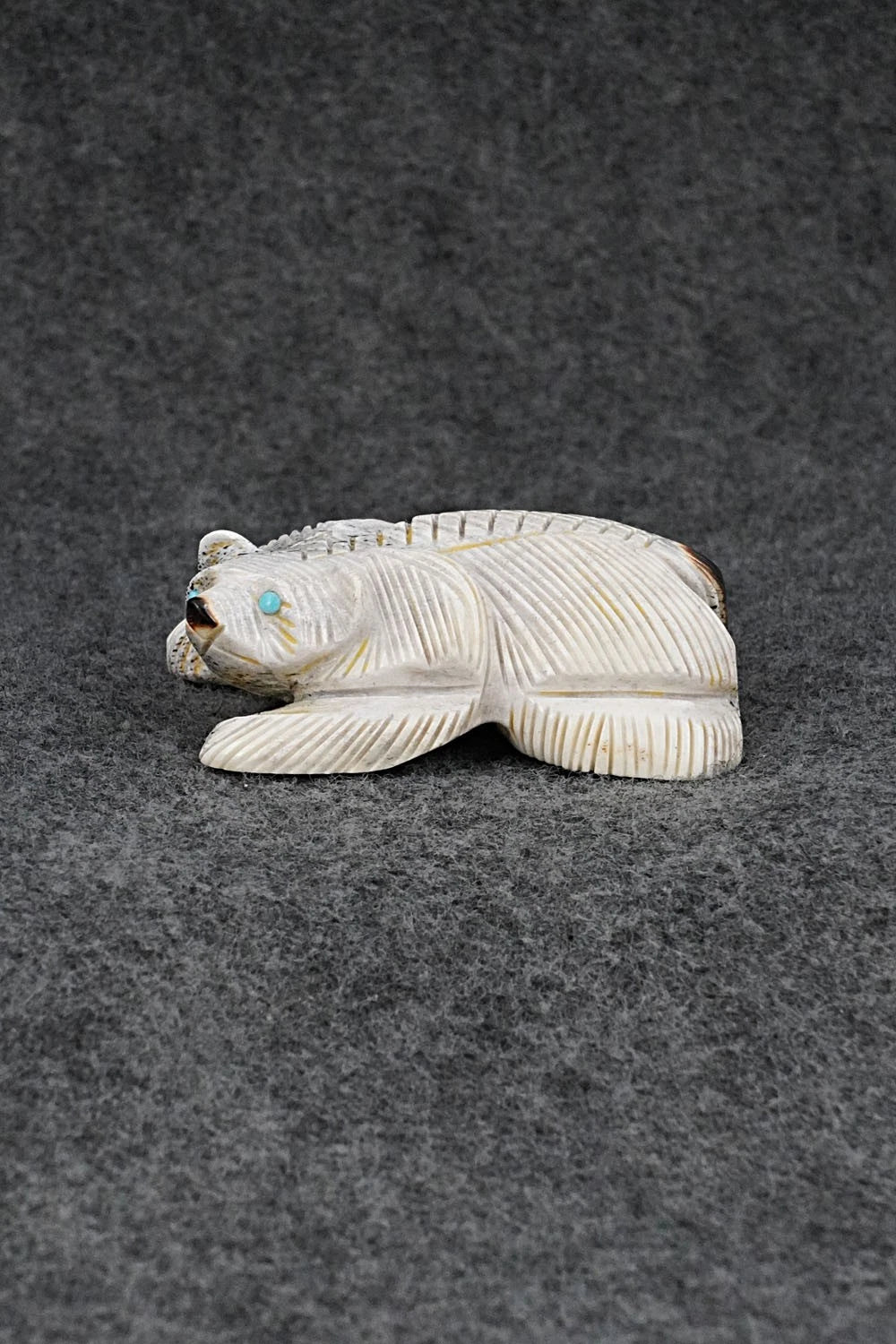 Badger Zuni Fetish Carving - Claudia Peina