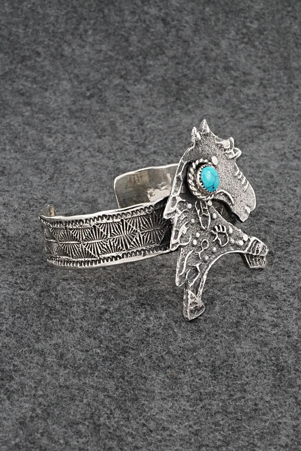 Turquoise & Sterling Silver Bracelet - Delbert Arviso