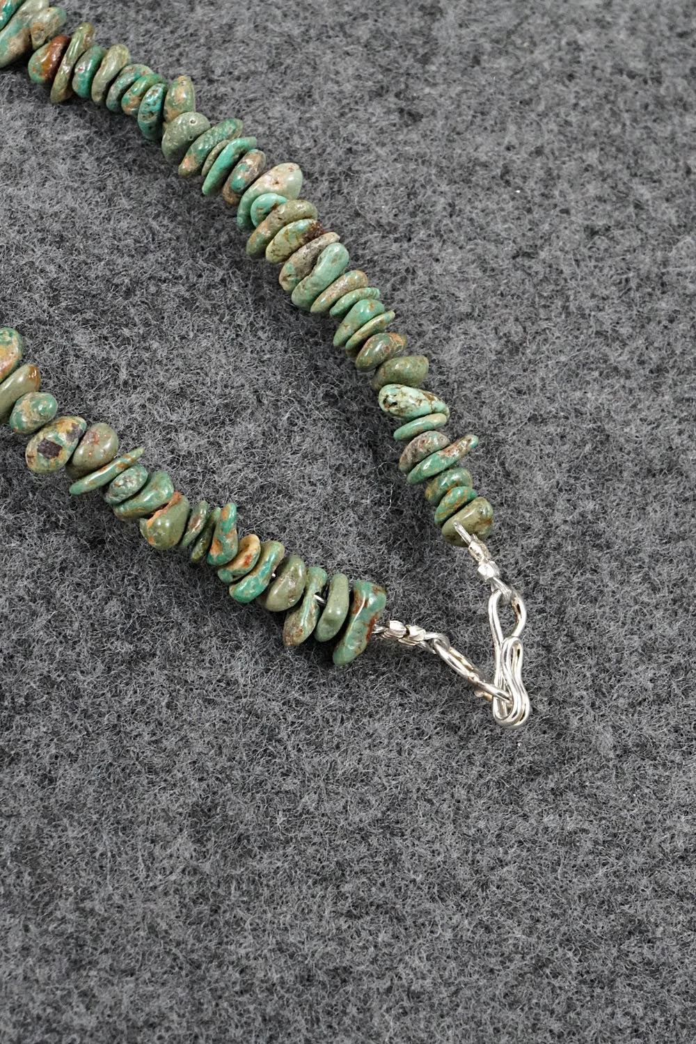 Turquoise & Sterling Silver Necklace - Sharon McCarthy