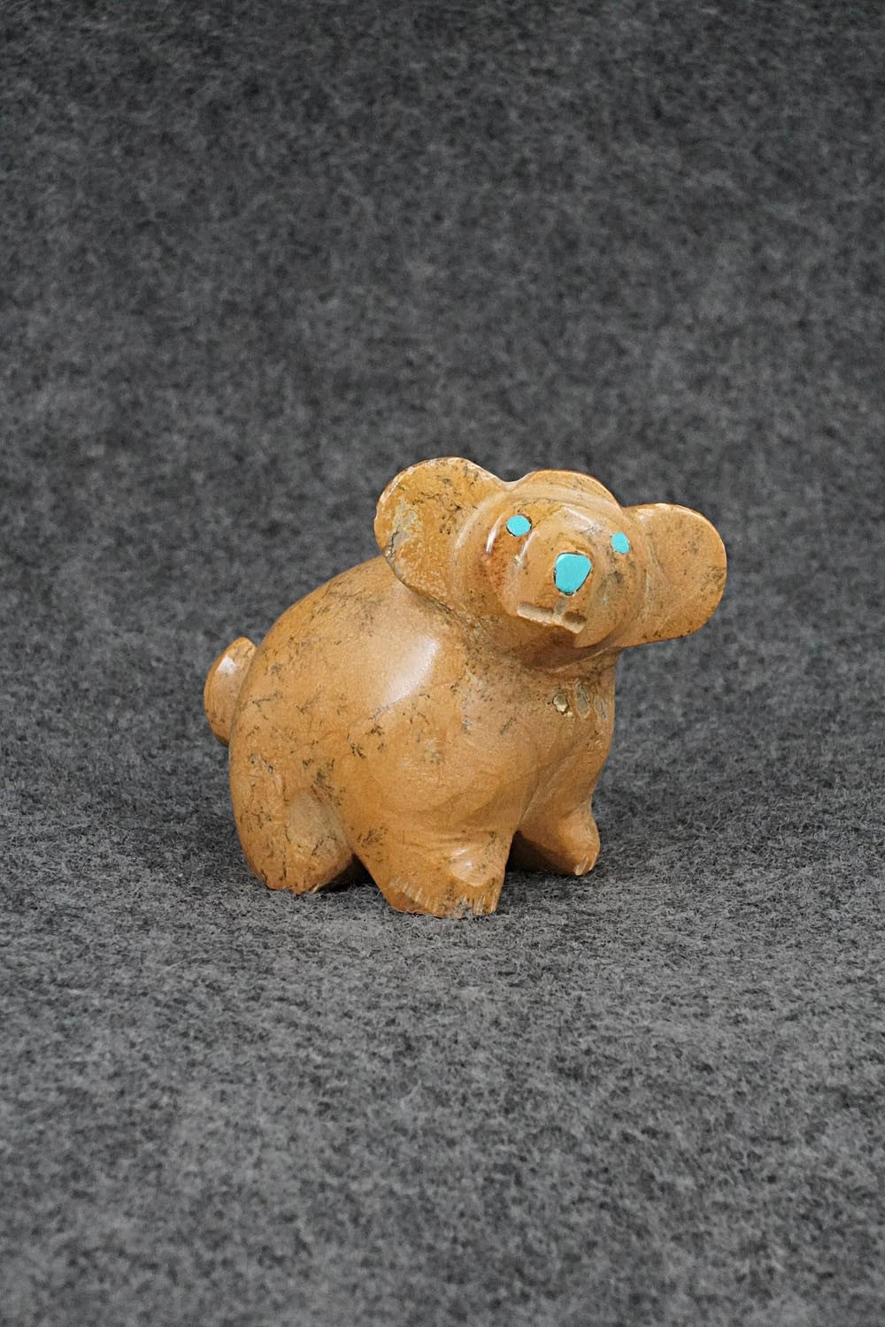 Koala Zuni Fetish Carving - Enrike Leekya