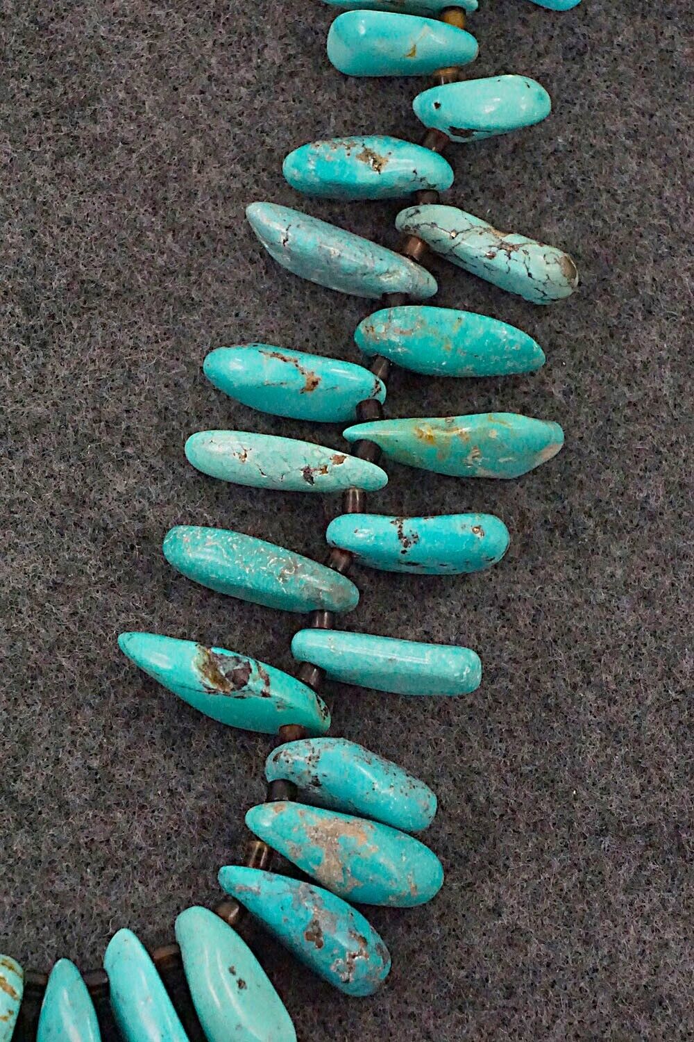 Turquoise & Sterling Silver Necklace - Louise Joe