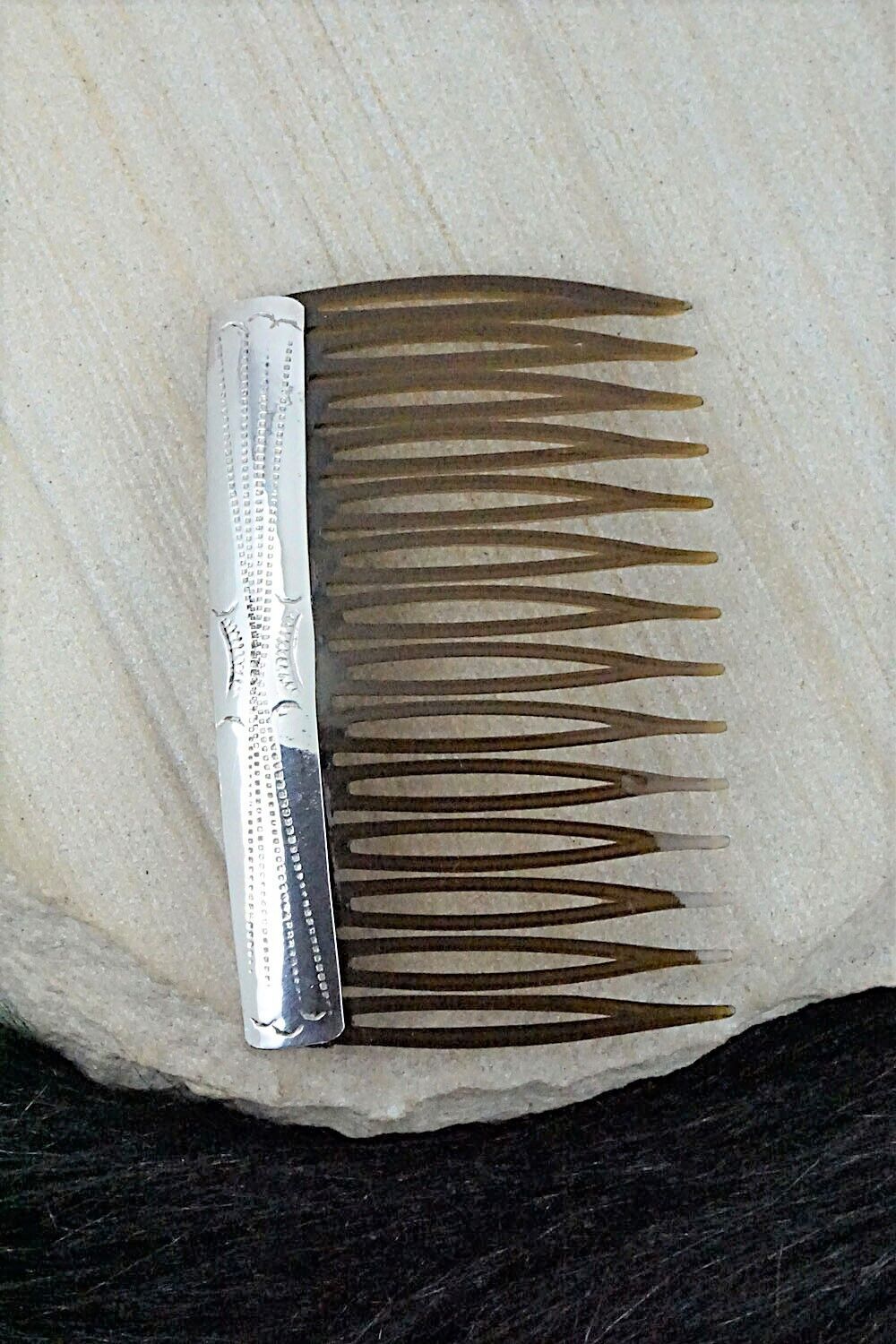 Sterling Silver Hair Combs - Randall Dalgai