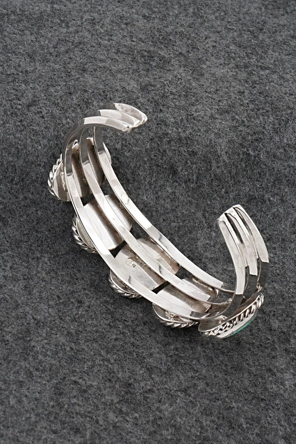 Turquoise & Sterling Silver Bracelet - Melvin Jones