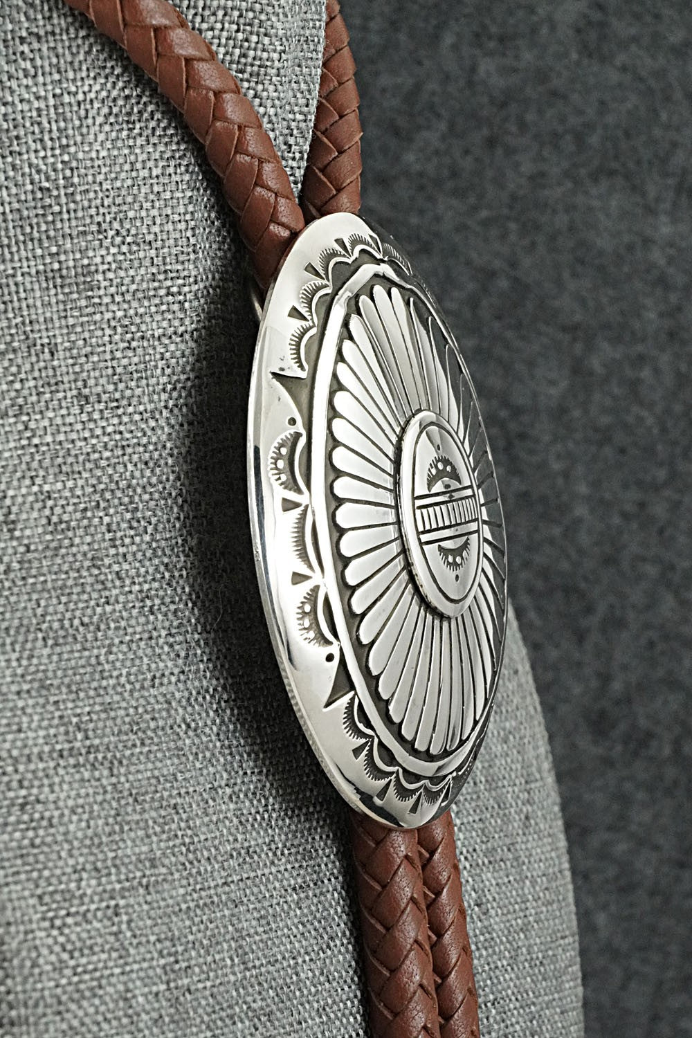 Sterling Silver Bolo Tie - Charlie John