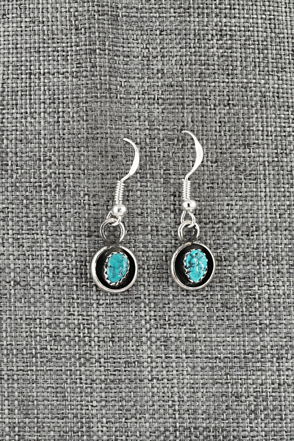 Turquoise & Sterling Silver Squash Blossom Set - Phil Garcia