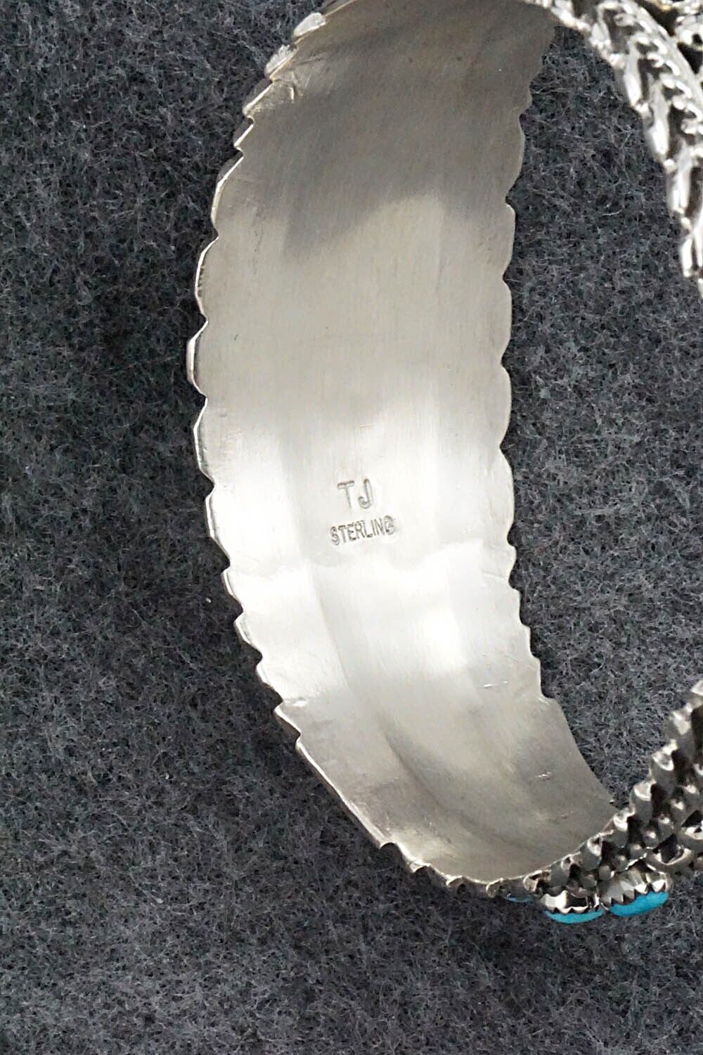 Turquoise & Sterling Silver Bracelet - Tina Jones