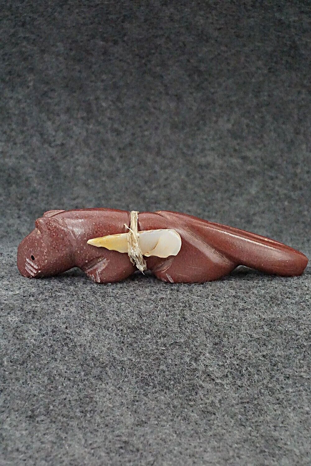 Mountain Lion Zuni Fetish Carving - Justin Red Elk