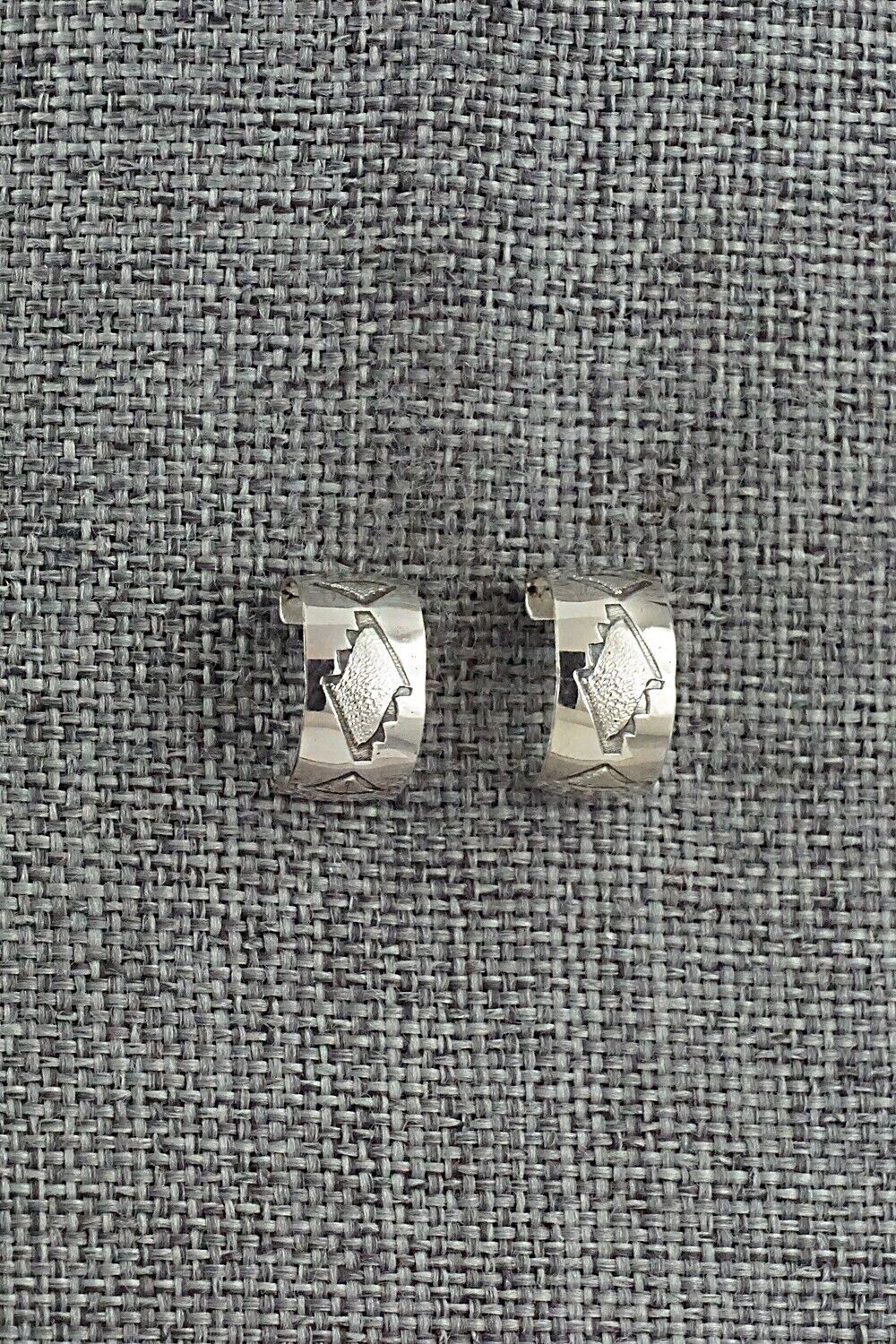 Sterling Silver Hoop Earrings - Nora Ashley