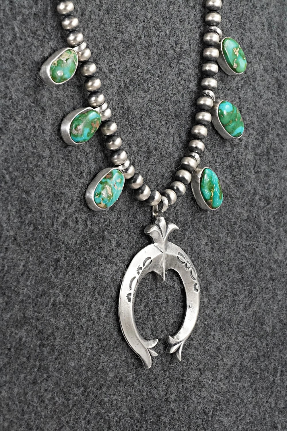 Turquoise & Sterling Silver Necklace - Latricia Largo