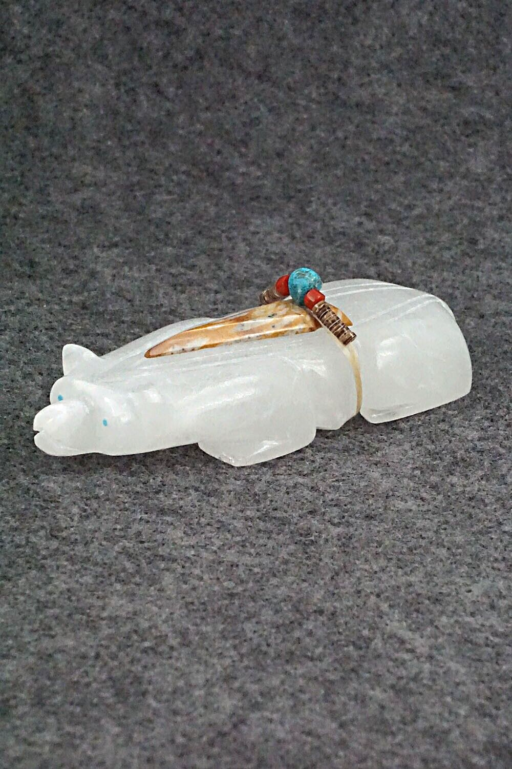 Badger Zuni Fetish Carving - Alex Tsethlikai