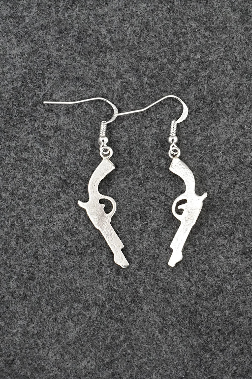 Turquoise & Sterling Silver Earrings - Bruce Chee