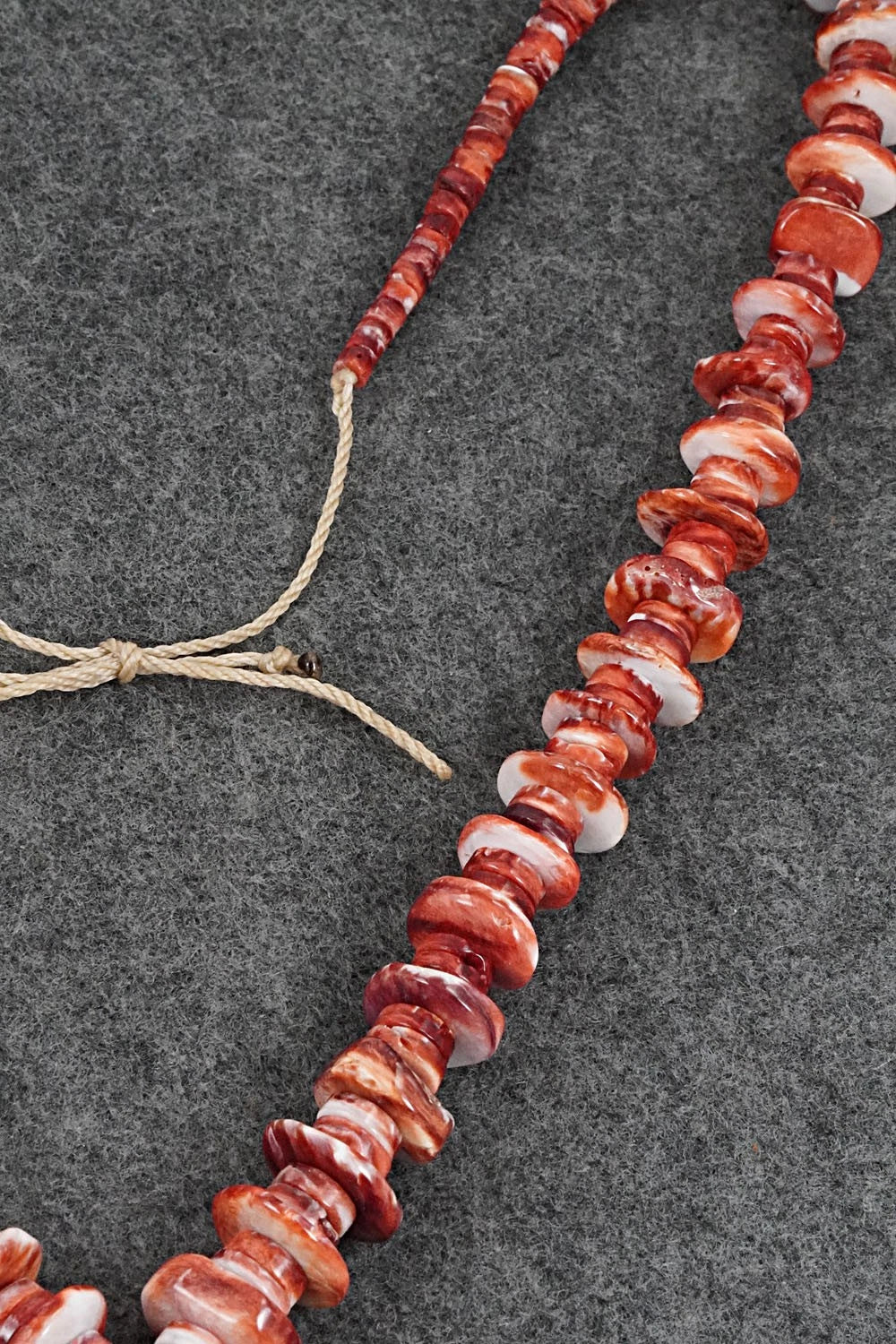 Turquoise & Spiny Oyster Necklace - Lupe Lovato