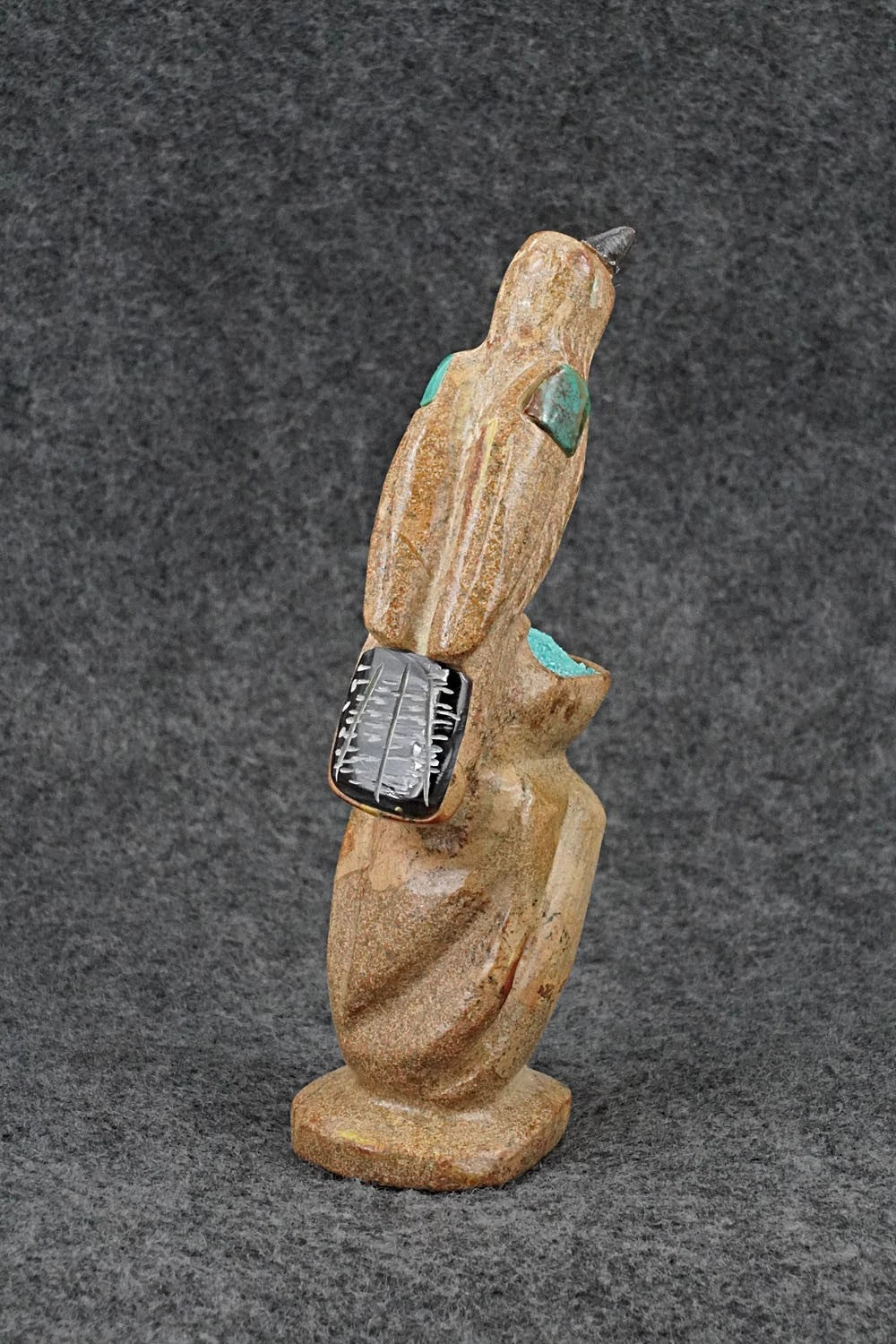 Bird Zuni Fetish Carving - Freddie Leekya