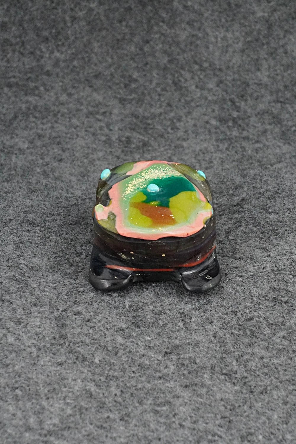 Frog Zuni Fetish Carving - David Chavez