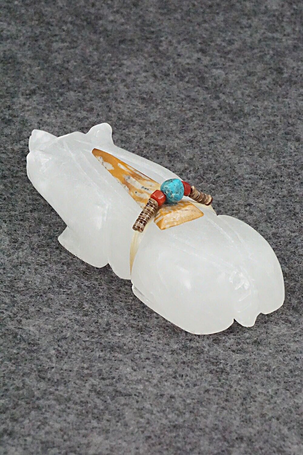 Badger Zuni Fetish Carving - Alex Tsethlikai