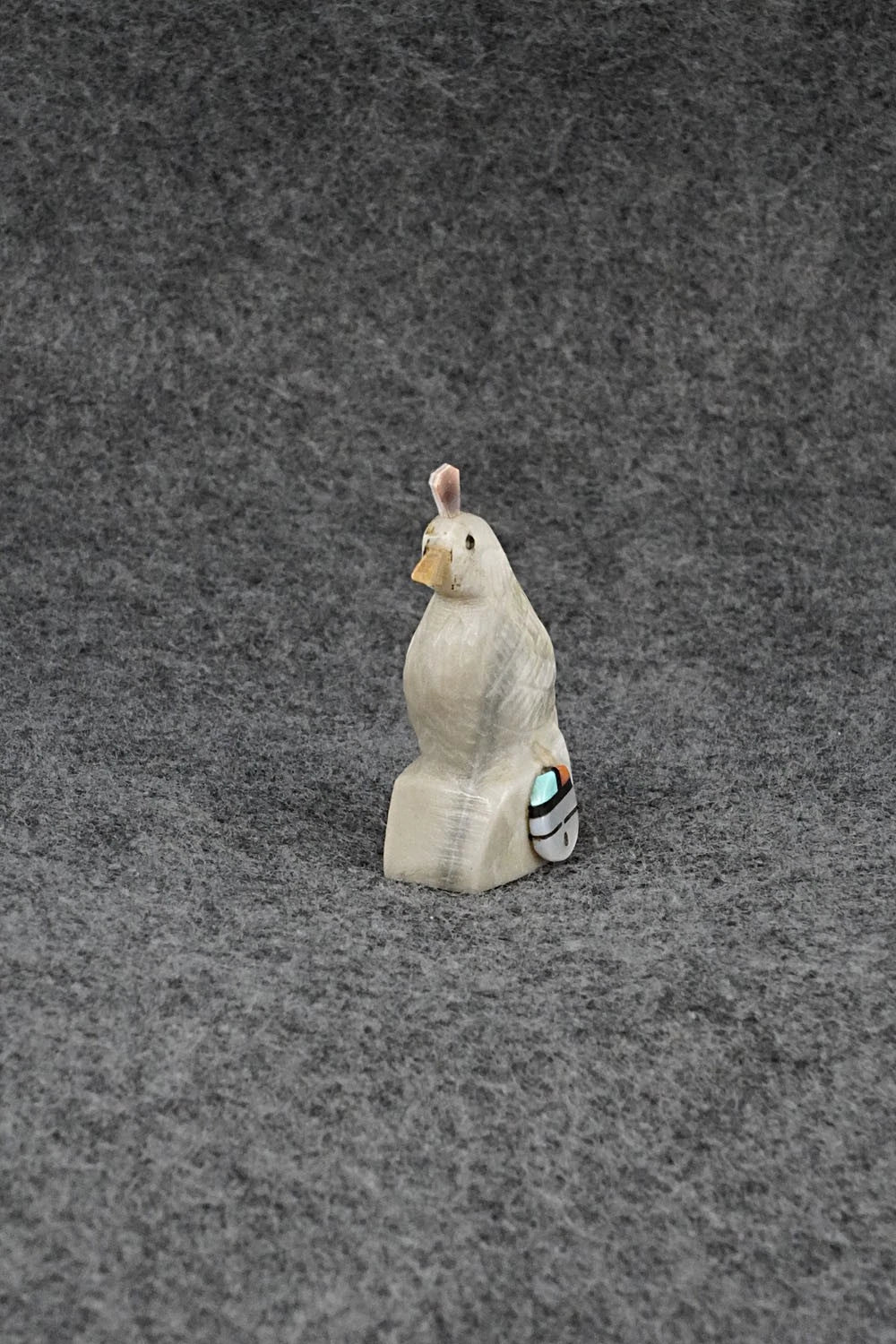Quail Zuni Fetish Carving - Darrin Boone