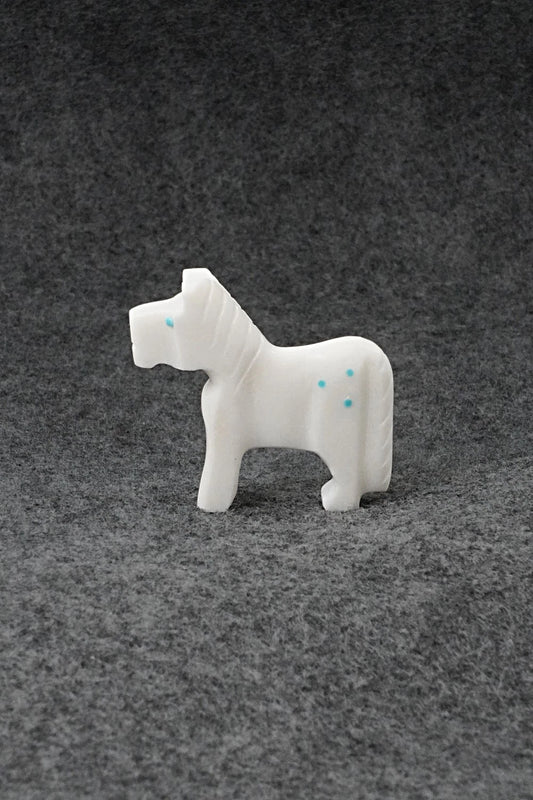 Horse Zuni Fetish Carving - Todd Etsate