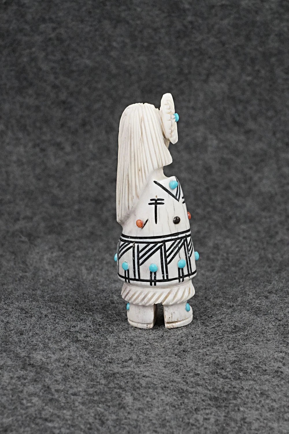 Warrior Zuni Fetish Carving - Claudia Peina