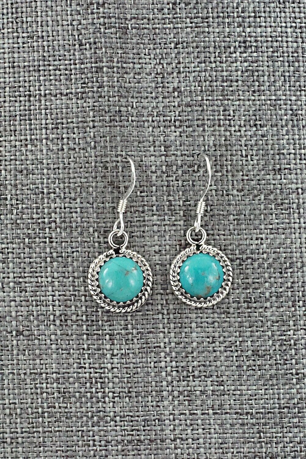 Turquoise & Sterling Silver Earrings - Sharon McCarthy