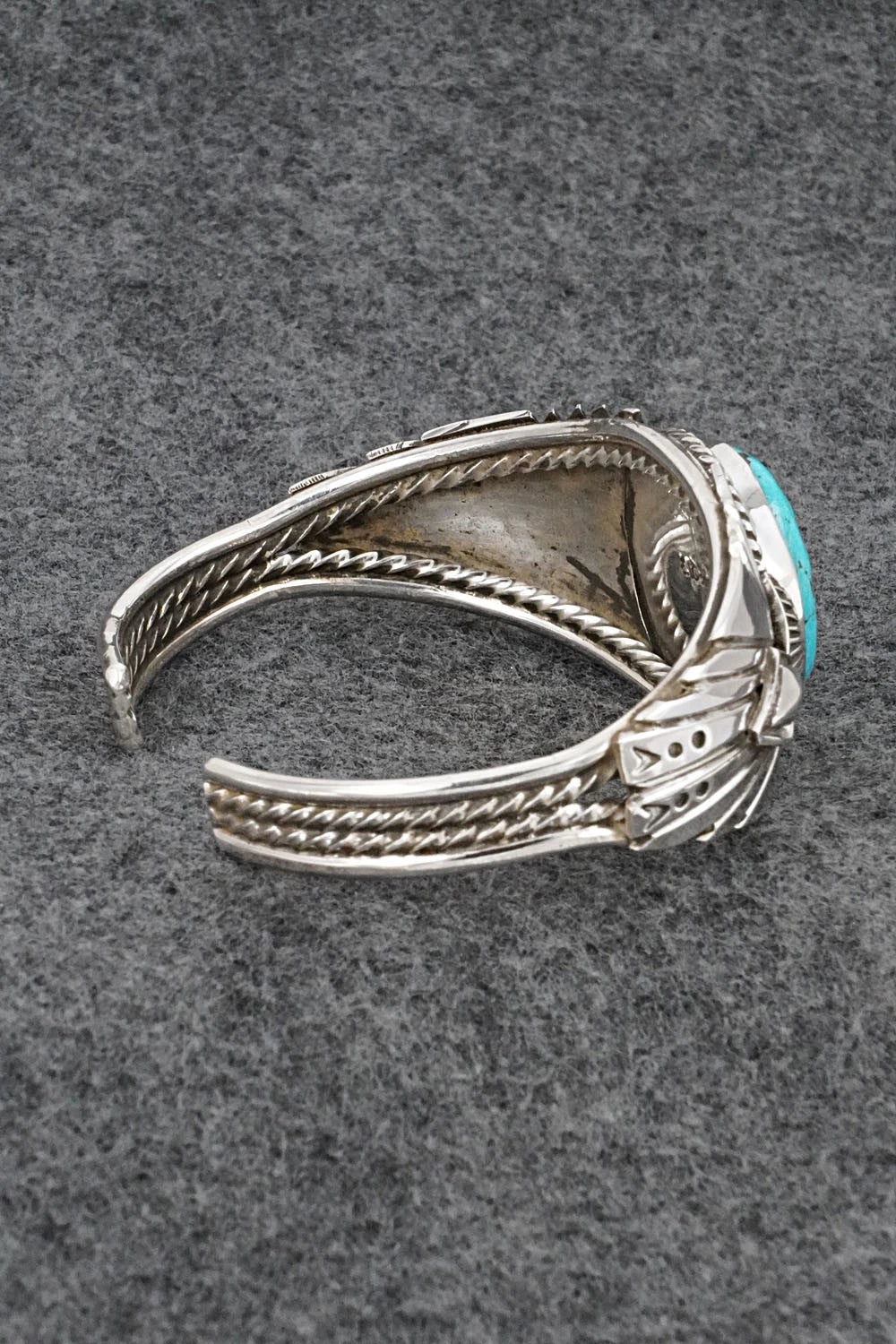 Turquoise & Sterling Silver Bracelet - Emerson Delgarito