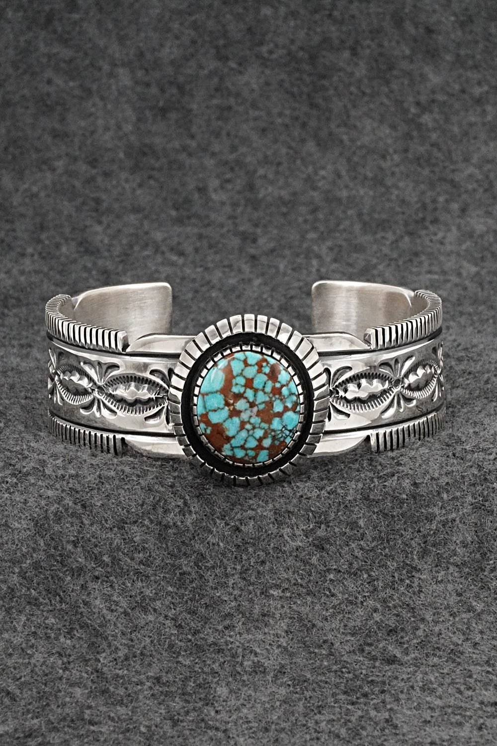 Turquoise & Sterling Silver Bracelet - Mark Yazzie