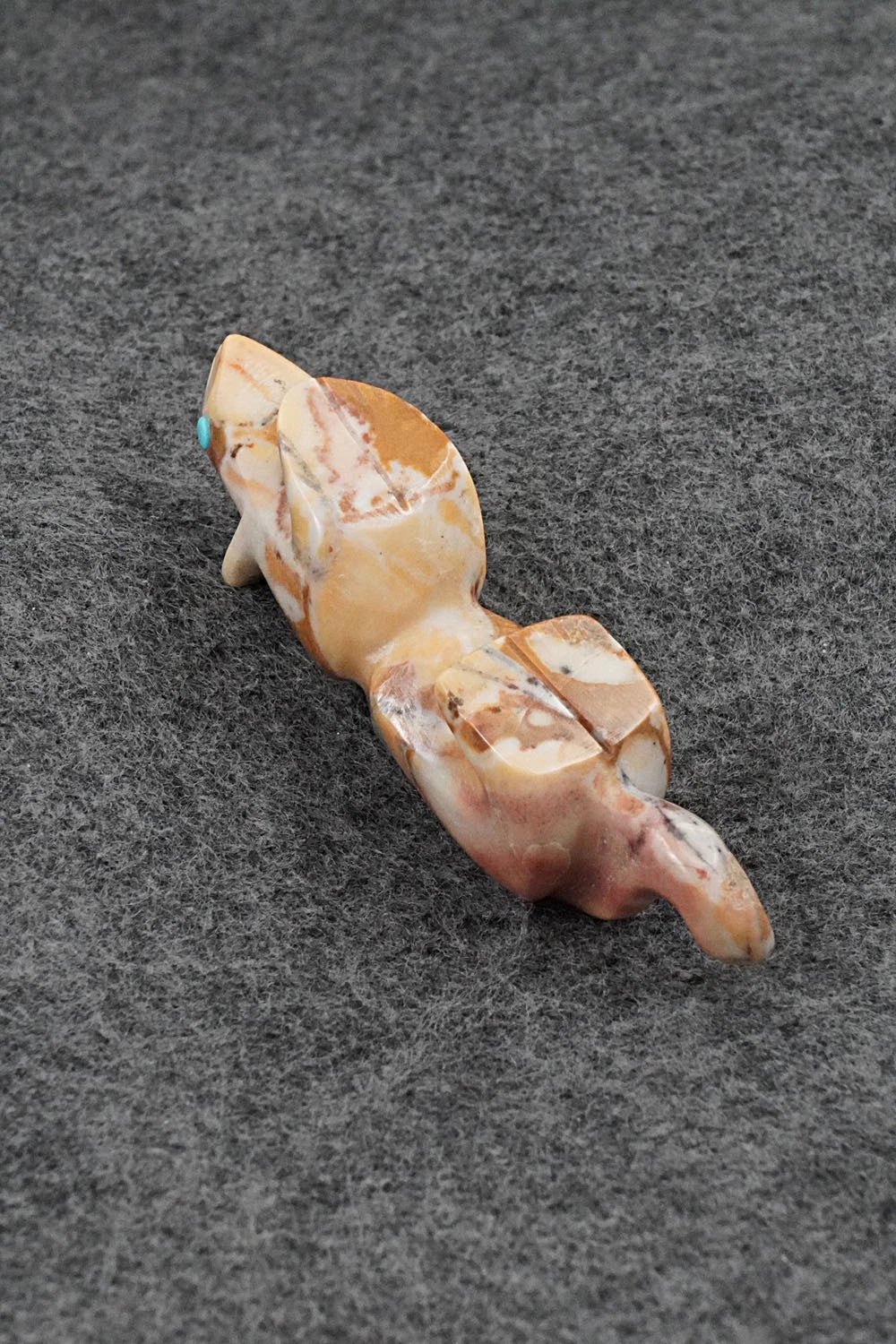 Mountain Lion Zuni Fetish Carving - Ronnie Lunasee