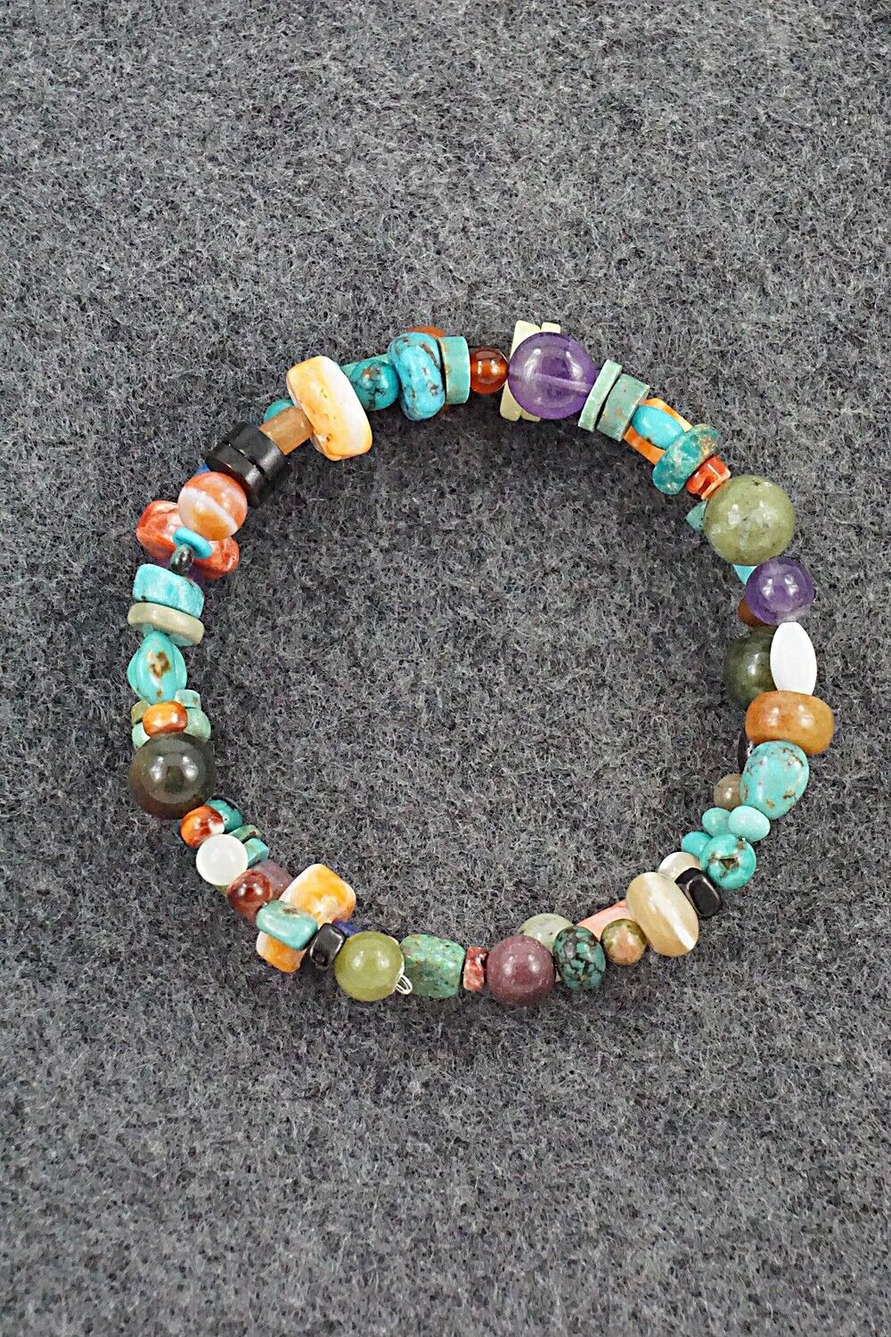 Multi-Stone Beaded Bracelet - Helen Tsosie