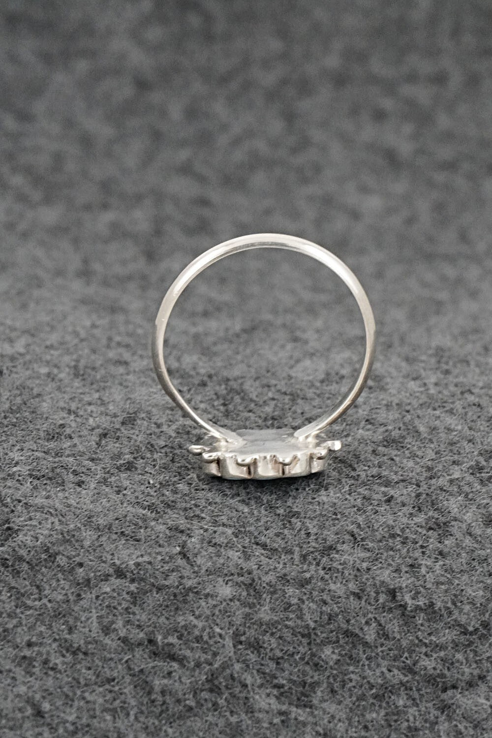 Multi-Stone & Sterling Silver Ring - Maxine Soseeah - Size 7