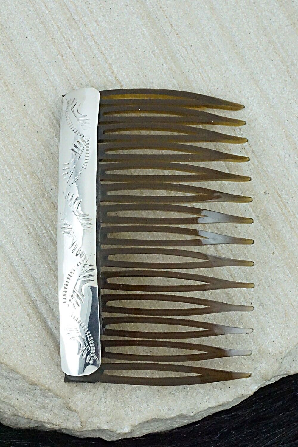 Sterling Silver Hair Combs - Randall Dalgai