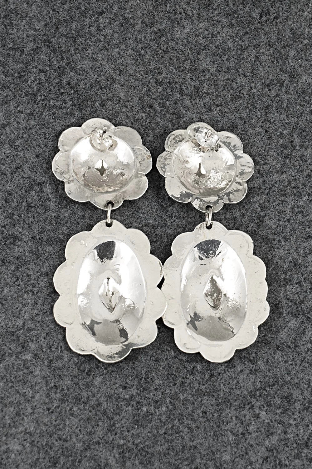 Sterling Silver Earrings - Bertha Begay