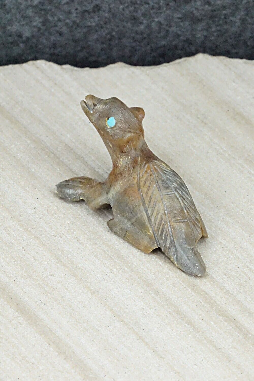 Badger Zuni Fetish Carving - Dana Malani