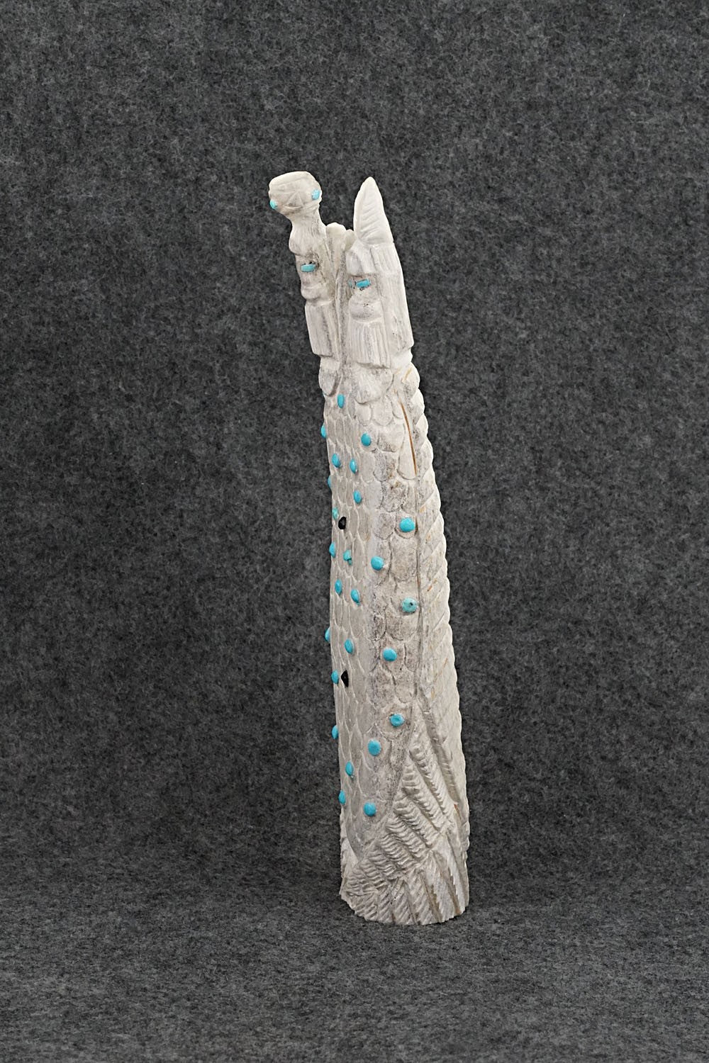 Corn Maiden Zuni Fetish Carving - Garrick Weeka
