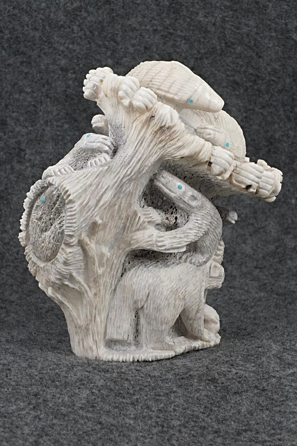 Bears Zuni Fetish Carving - Destry Siutza
