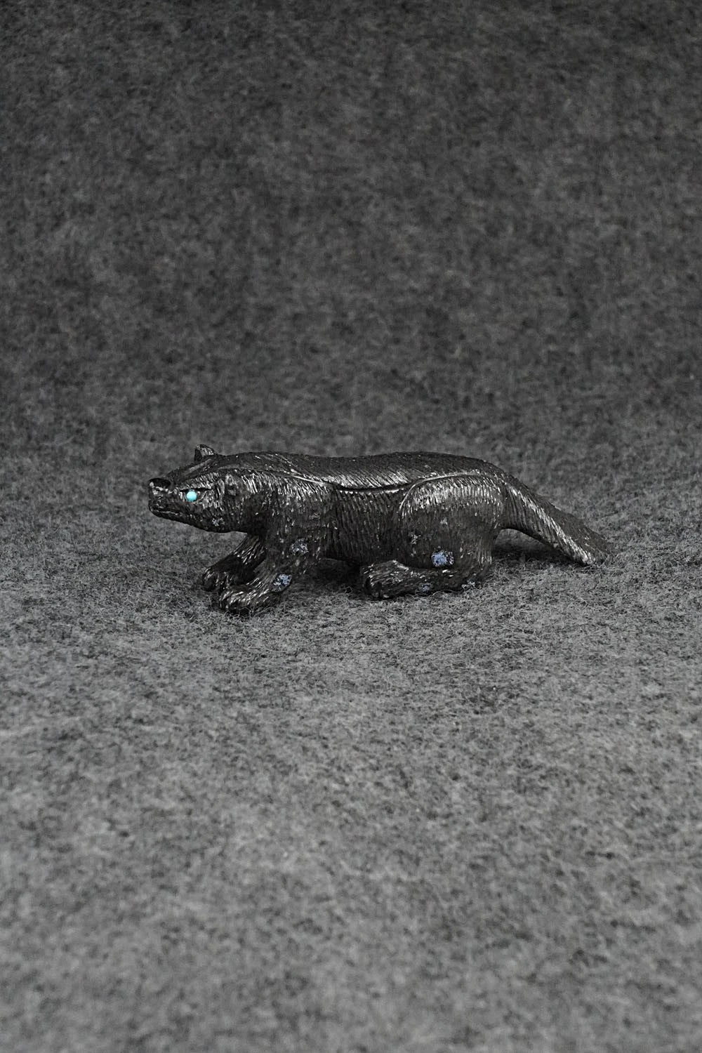 Badger Zuni Fetish Carving - Florentino Martinez