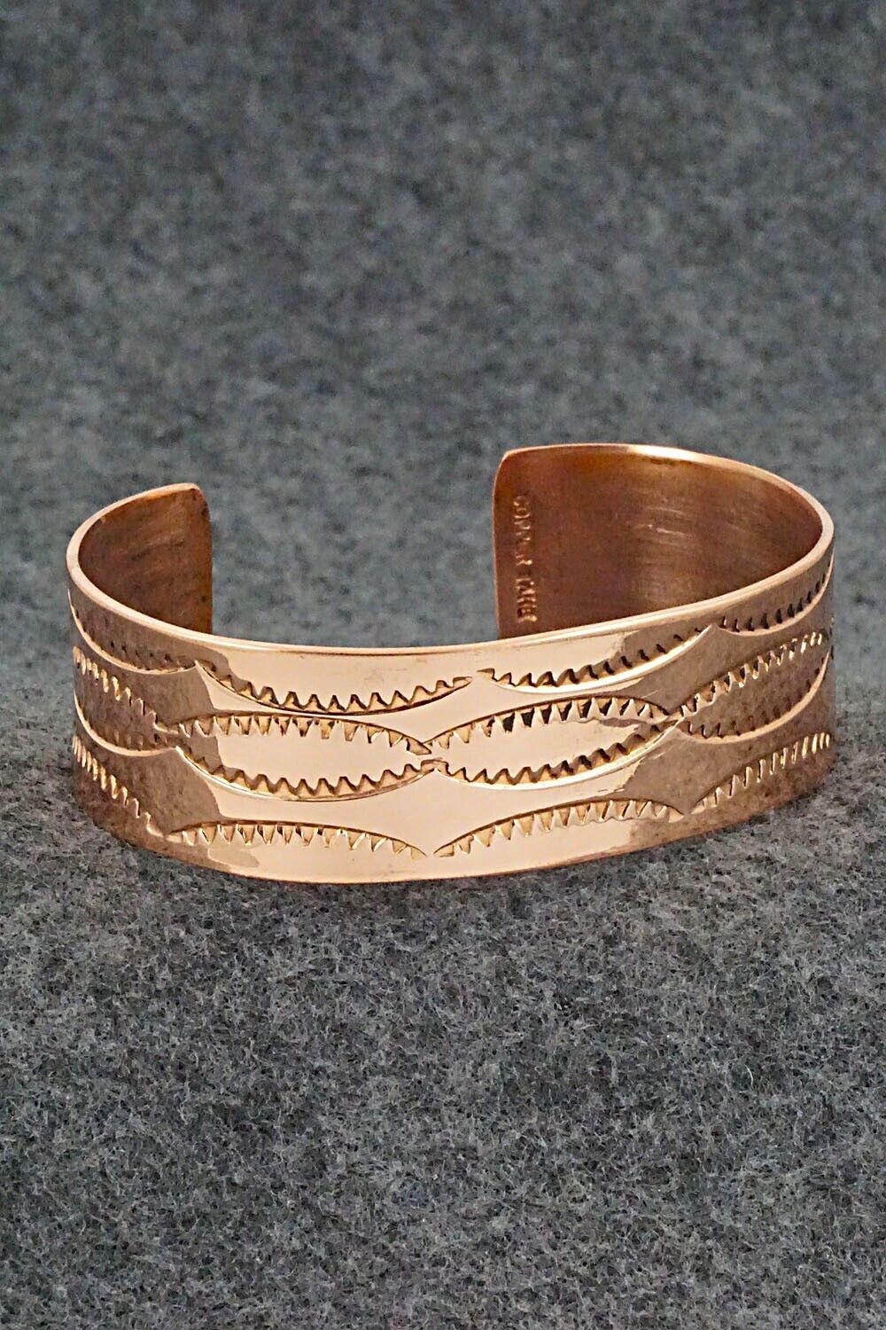 Copper Bracelet - Elaine Tahe