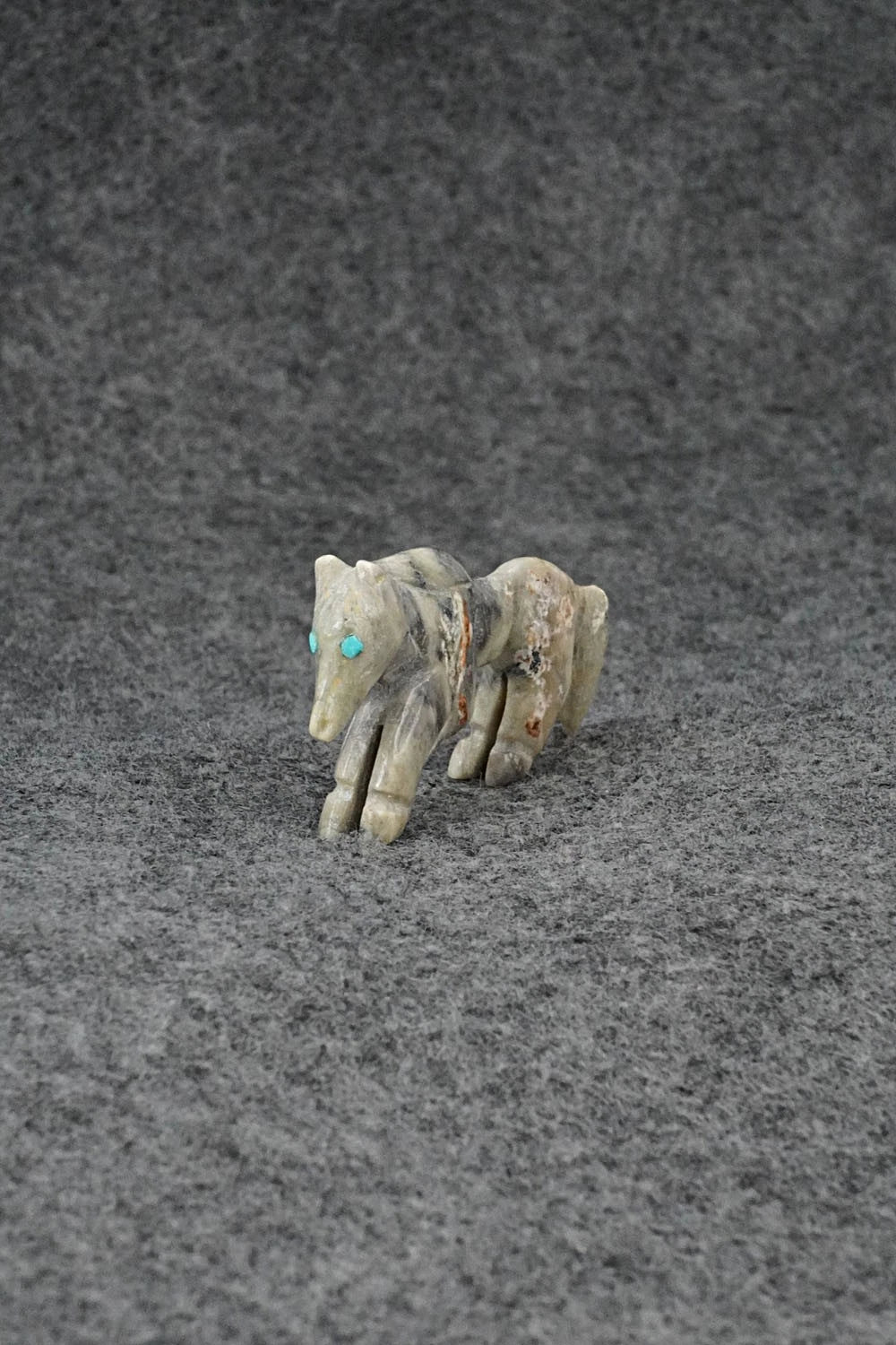 Horse Zuni Fetish Carving - Jonas Hustito