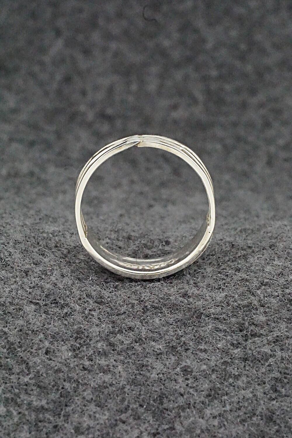 Opalite & Sterling Silver Ring - Claresse Kylestewa - Size 9.5