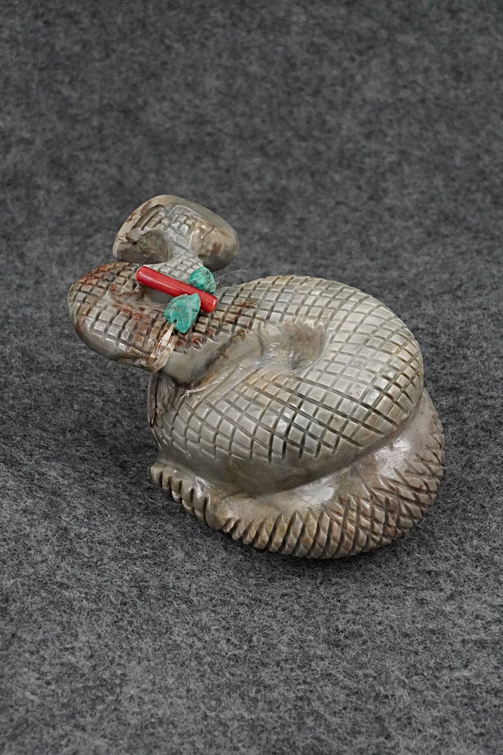 Rattlesnake Zuni Fetish Carving - Paulette & Farlan Quam