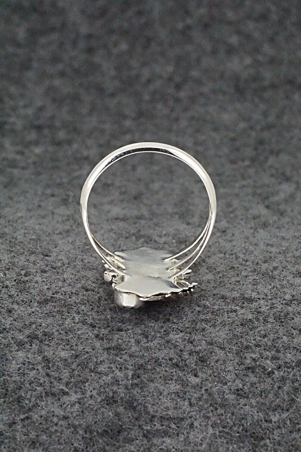 Turquoise & Sterling Silver Ring - Alice Rose Saunders - Size 8.25