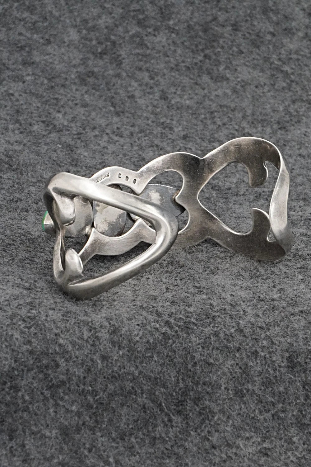 Turquoise & Sterling Silver Bracelet - Eugene Gruber