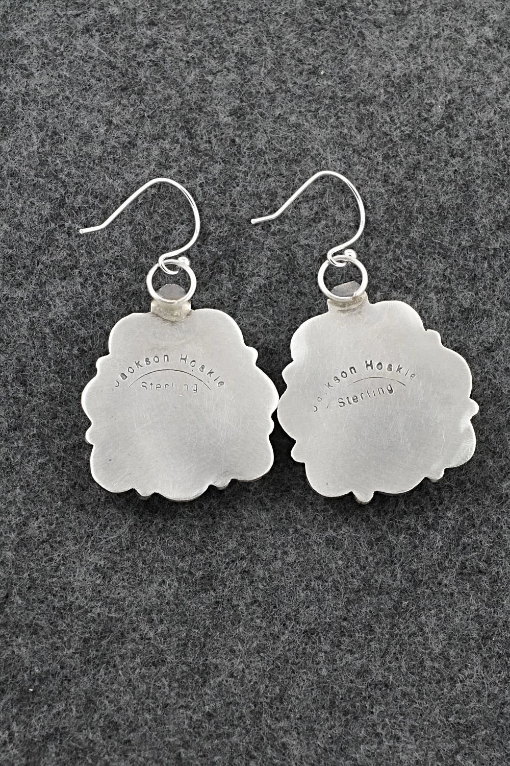 Turquoise & Sterling Silver Earrings - Jackson Hoskie