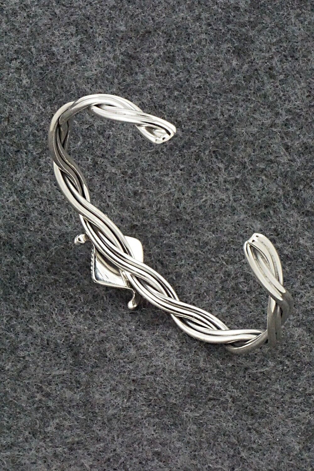 Turquoise & Sterling Silver Bracelet - James Manygoats