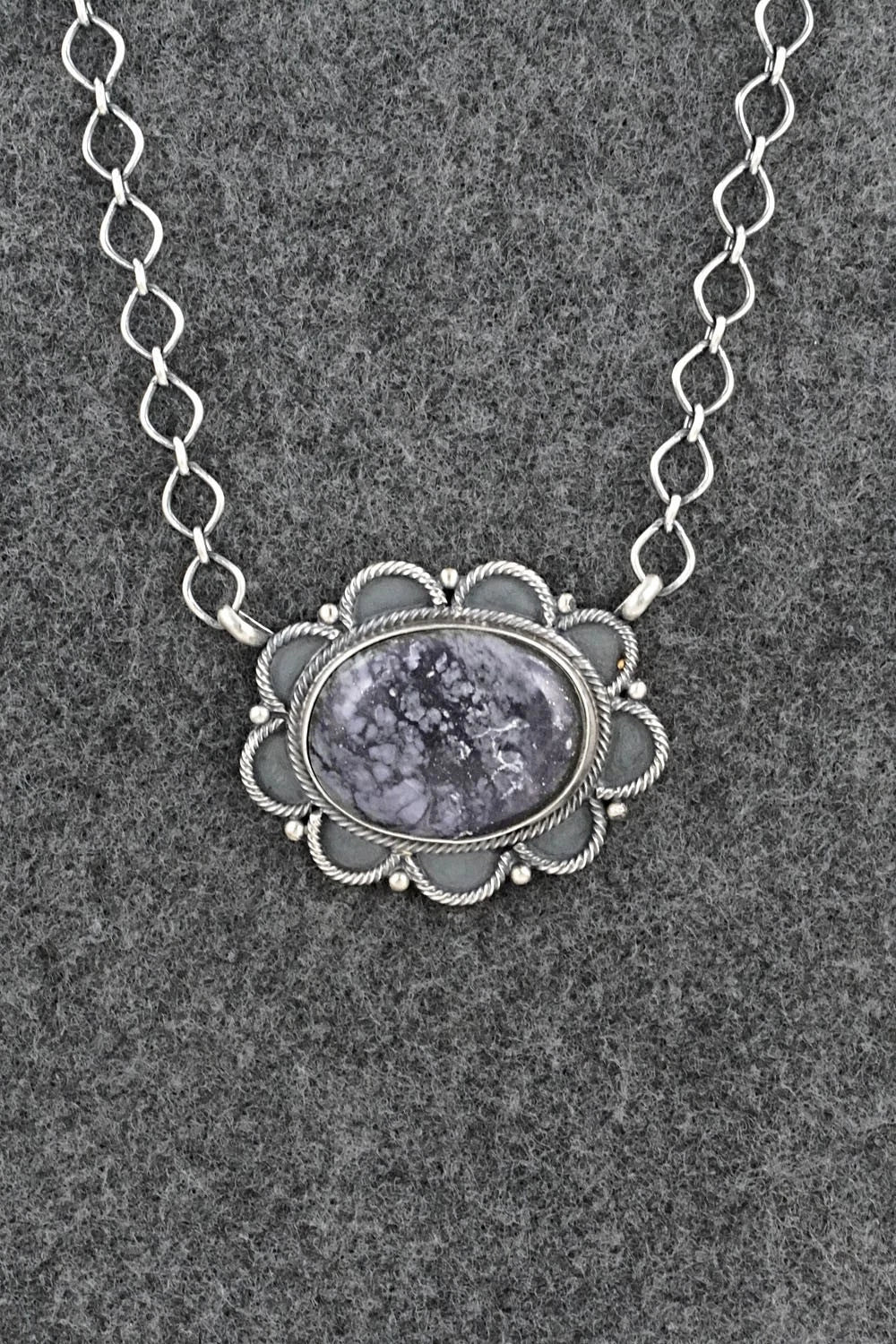 Morado & Sterling Silver Necklace - Darrin Livingston