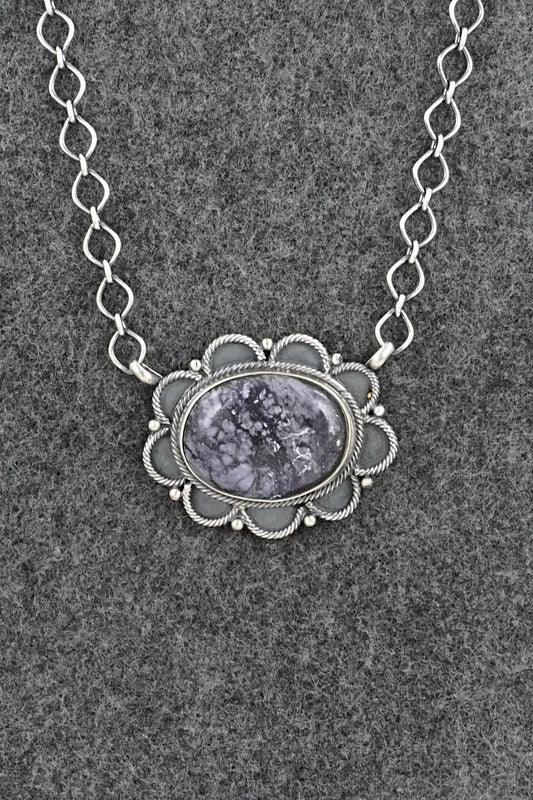Morado & Sterling Silver Necklace - Darrin Livingston