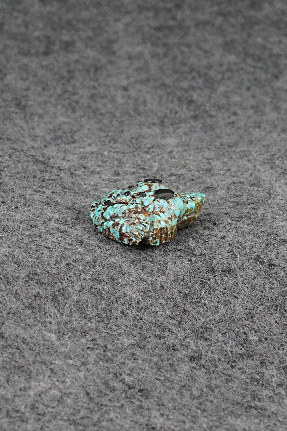 Frog Zuni Fetish Carving - Reynold Lunasee