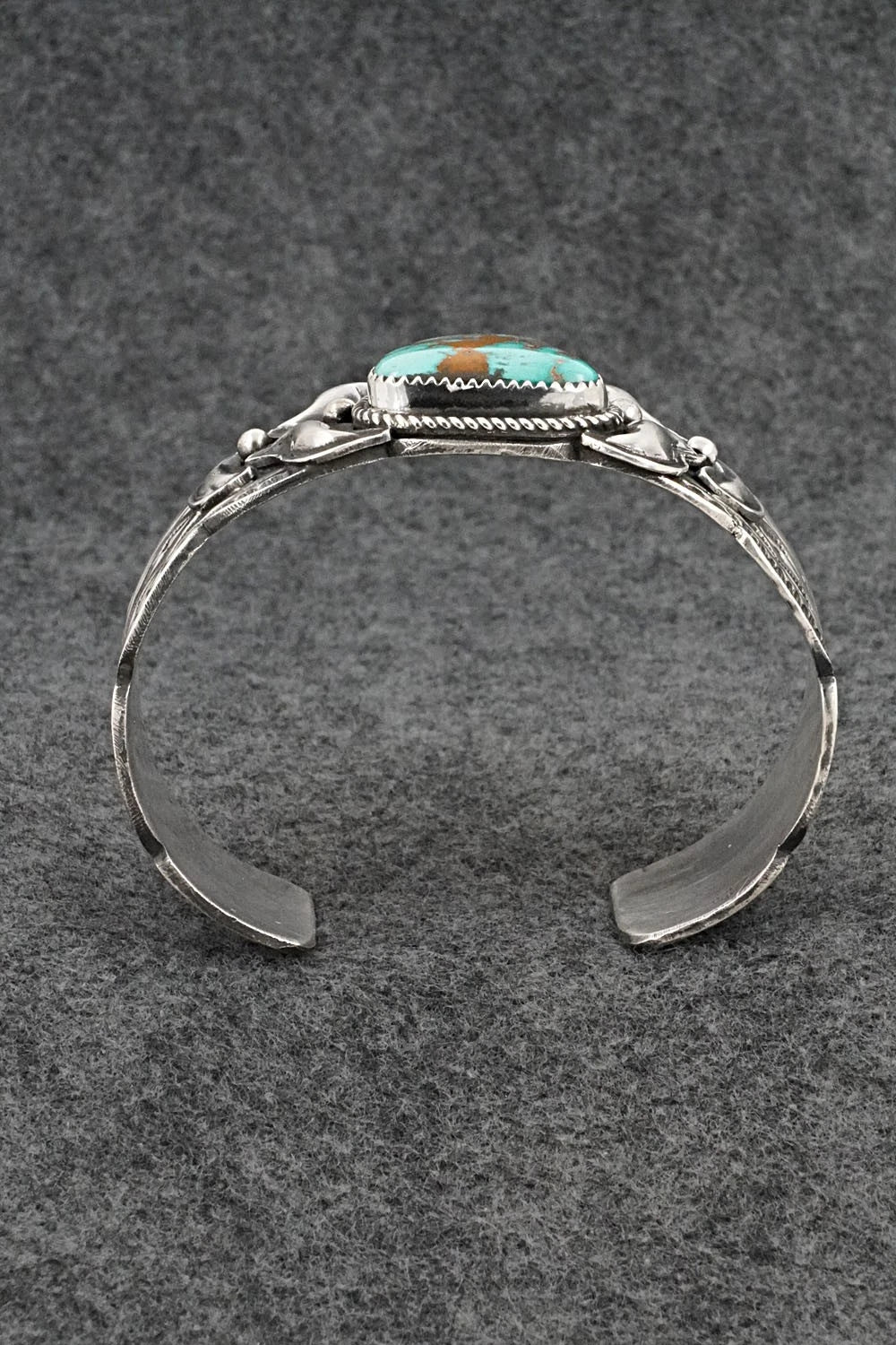 Turquoise & Sterling Silver Bracelet - Tillie Jon